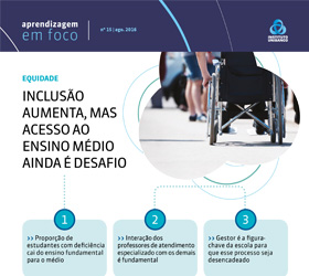 Ilustração do boletim Gestor é figura-chave para desencadear processo de inclusão na escola