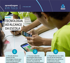 Ilustração do boletim Incorporação das tecnologias pela escola está entre as demandas juvenis