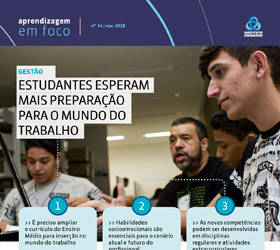 Ilustração do boletim Novas competências podem ser desenvolvidas em disciplinas regulares e atividades