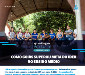 Ilustração do boletim Rede goiana foi a única do país a superar projeção do MEC para o ano de 2017