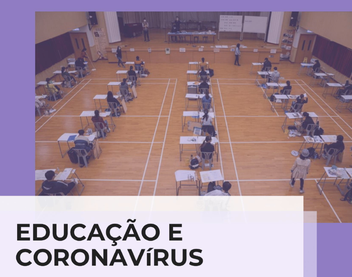 Ilustração do edital Escolas também podem ajudar a combater a desinformação em tempos de Covid-19