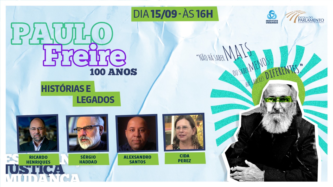 Instituto Unibanco debate legado e história do Paulo Freire